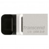 USB   Transcend 64GB JetFlash OTG 880 Metal Silver USB 3.0 (TS64GJF880S)