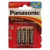  PANASONIC AAA LR03 PRO POWER * 6(4+2) (LR03XEG/6B2F)