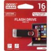 USB   GOODRAM 16GB Twister Red USB 3.0 (UTS3-0160R0R11)