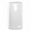   .  Drobak Elastic PU  LG K10 LTE K430DS/LG K10 K410 (White Clear) (215580)
