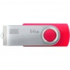 USB   GOODRAM 64GB UTS3 Twister Red USB 3.0 (UTS3-0640R0R11)