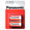 Батарейка PANASONIC C R14 RED ZINK * 2 (R14REL/2BPR)