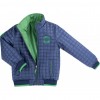 Куртка Verscon двухсторонняя синяя и зеленая (3278-134B-blue-green)