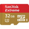   SANDISK 32GB microSD class 10 V30 A1 UHS-I U3 Extreme Action (SDSQXAF-032G-GN6AA)