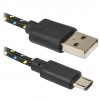 Дата кабель Defender USB08-03T USB 2.0 - Micro USB, 1m (87474)