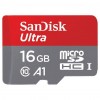  SANDISK 16GB microSDHC class 10 UHS-I U1 (SDSQUAR-016G-GN6MA)