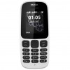   Nokia 105 SS New White (A00028371)