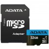   A-DATA 32GB microSD class 10 UHS-I A1 Premier (AUSDH32GUICL10A1-RA1)