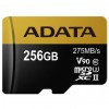   A-DATA 256GB microSD class 10 UHS-II U3 (AUSDX256GUII3CL10-C)