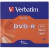 Диск DVD Verbatim 4.7Gb 16X Jacket 50 pcs DATA LIFE (43844-02)