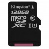   Kingston 128GB microSD class 10 UHS-I Canvas Select (SDCS/128GBSP)