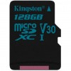   Kingston 128GB microSD class 10 UHS-I U3 Canvas Go (SDCG2/128GBSP)