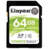   Kingston 64GB SDXC class 10 UHS-I U3 Canvas Select (SDS/64GB)