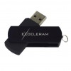 USB   eXceleram 16GB P2 Series Black/Black USB 2.0 (EXP2U2BB16)