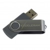 USB   eXceleram 16GB P1 Series Silver/Gray USB 2.0 (EXP1U2SIG16)