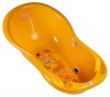Ванночка Tega Folk FL- со сливом, термометром желтый