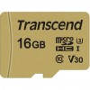   Transcend 16GB microSDHC class 10 UHS-I U3 V30 (TS16GUSD500S)