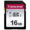   Transcend 16GB SDHC class 10 UHS-I U1 (TS16GSDC300S)