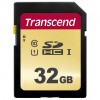   Transcend 32GB SDHC class 10 UHS-I U1 (TS32GSDC500S)