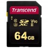   Transcend 64GB SDXC class 10 UHS-II U3 V90 MLC (TS64GSDC700S)