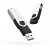 USB   eXceleram 64GB P1 Series Silver/Black USB 2.0 (EXP1U2SIB64)