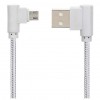   USB 2.0 AM to Micro 5P Pro Emperor Silver Gelius (63251)