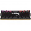     DDR4 8GB 3000 MHz HyperX Predator RGB Kingston (HX430C15PB3A/8)