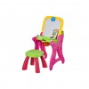 Набор для творчества Same Toy Столик-мольберт розовый (8816UT)