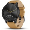 Смарт-часы Garmin Vivomove HR Premium Black / Tan Regular Black (010-01850-00/A0)