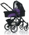 Универсальная коляска 2 в 1 ABC Design Mamba purple-black