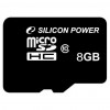   Silicon Power 8Gb microSDHC class 10 (SP008GBSTH010V10)
