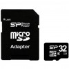   Silicon Power 32Gb microSDHC class 6 (SP032GBSTH006V10-SP)